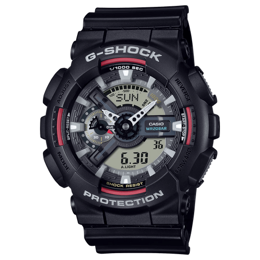 G-Shock Analog-Digital Black Men's Watch GA110RL-1A