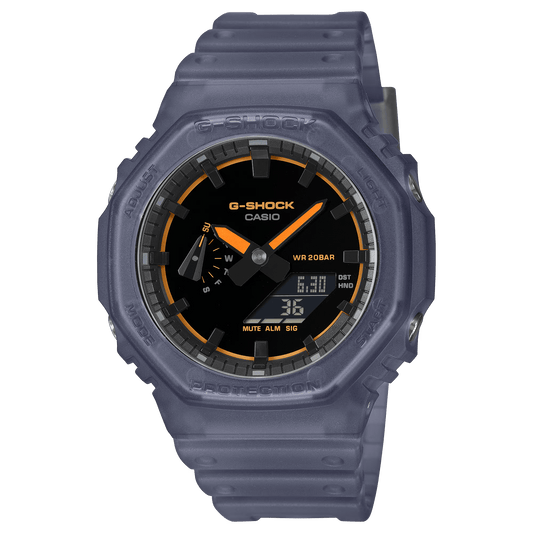 G-Shock Analog-Digital 2100 Series 45.4mm Black/Digital Dial Men's Watch GA2100K-2A
