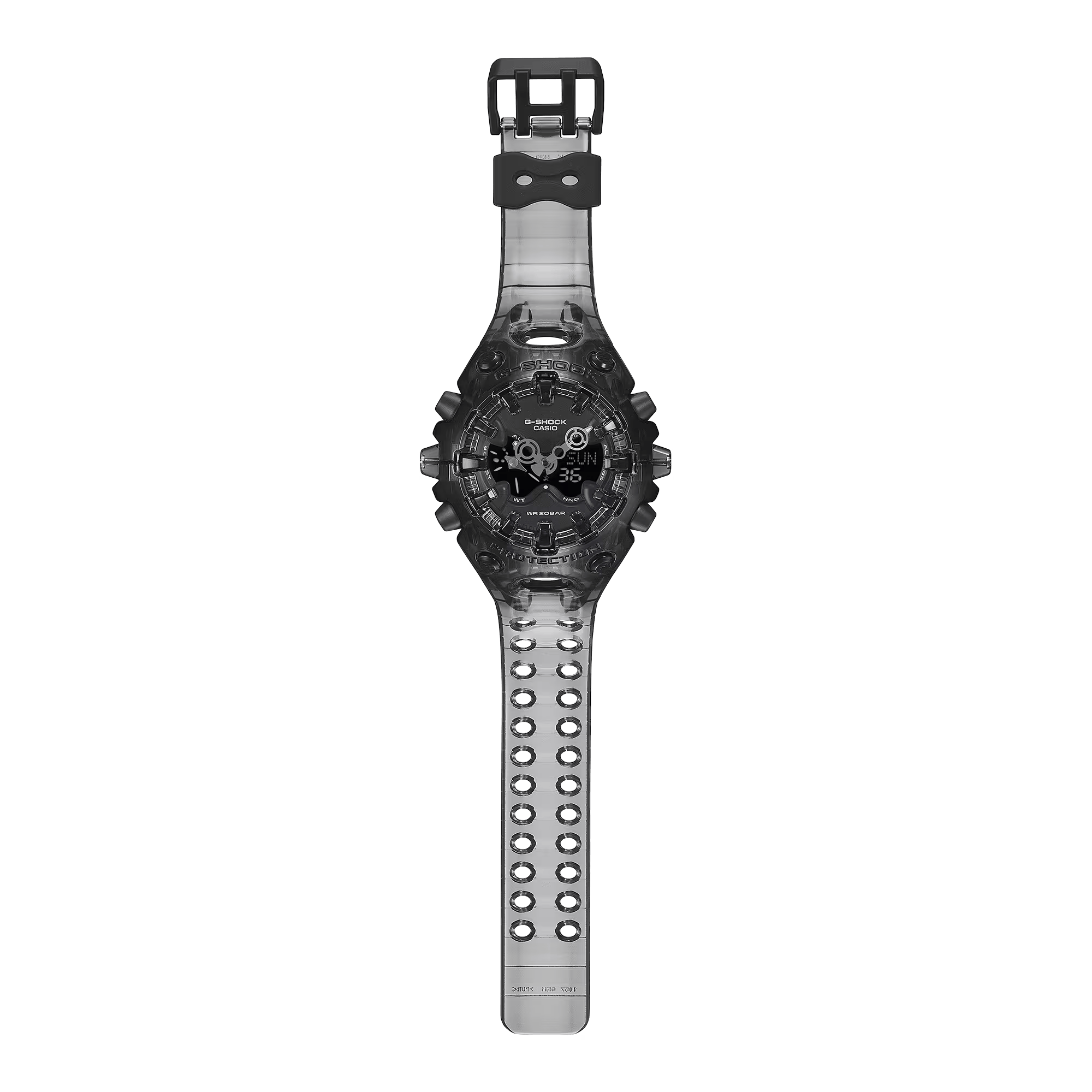 G-Shock Analog-Digital GA-V01 Series 58.2mm Smoky Black-Digital Dial Men's Watch GAV01SKE-8A
