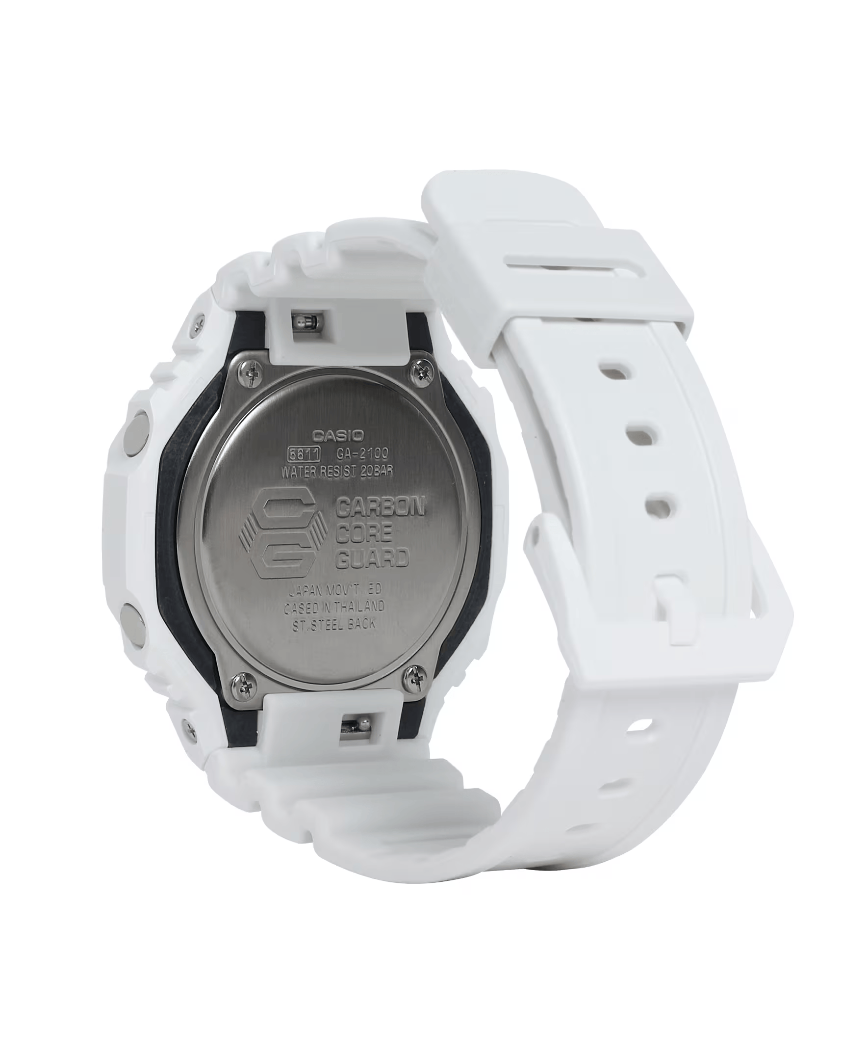 G-Shock GA-2100 Series 45.4mm Black/Digital Dial Men's Watch GA2100-7A