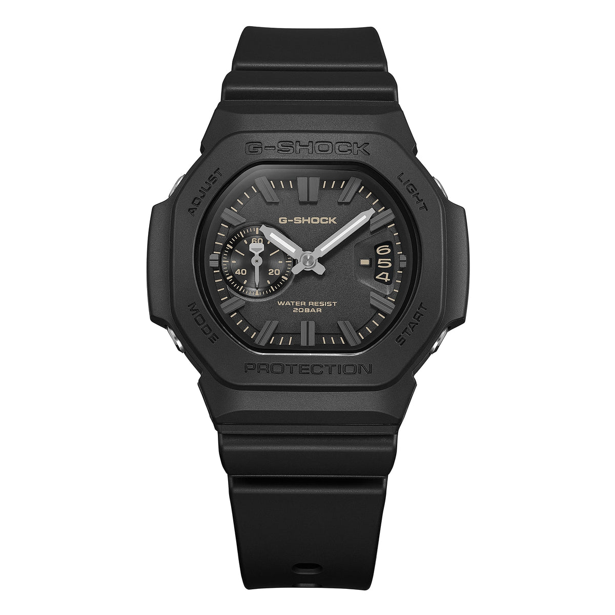 G-Shock Analog 2500 44.5mm Black Dial Men's Watch GAC2500-1A