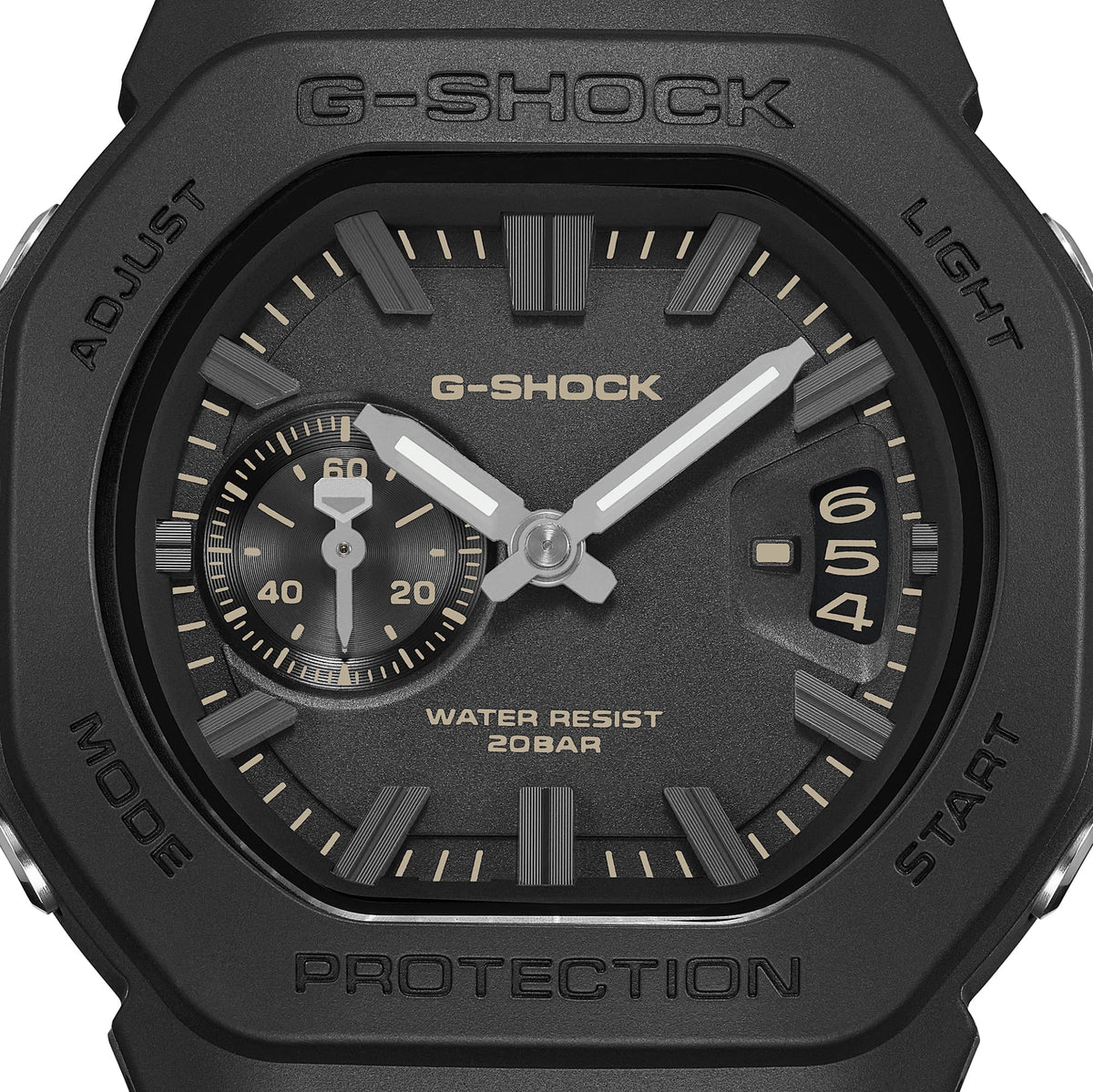 G-Shock Analog 2500 44.5mm Black Dial Men's Watch GAC2500-1A