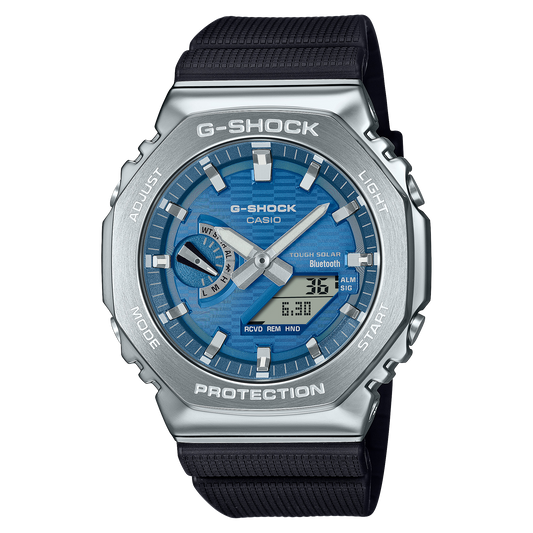 G-Shock G-STEEL 2100 Series 44.4mm Blue Dial Men's Watch GBM2100A-2B