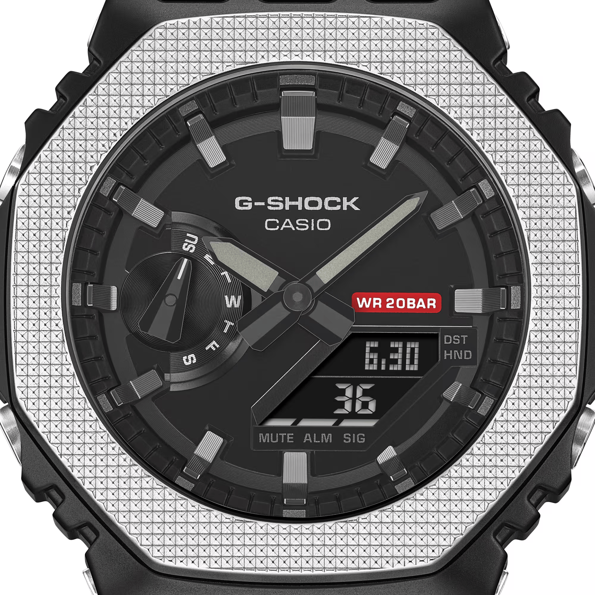 G-Shock G-Steel 2100 Series 44.4mm Black Dial Men's Watch GM2100BM-1A