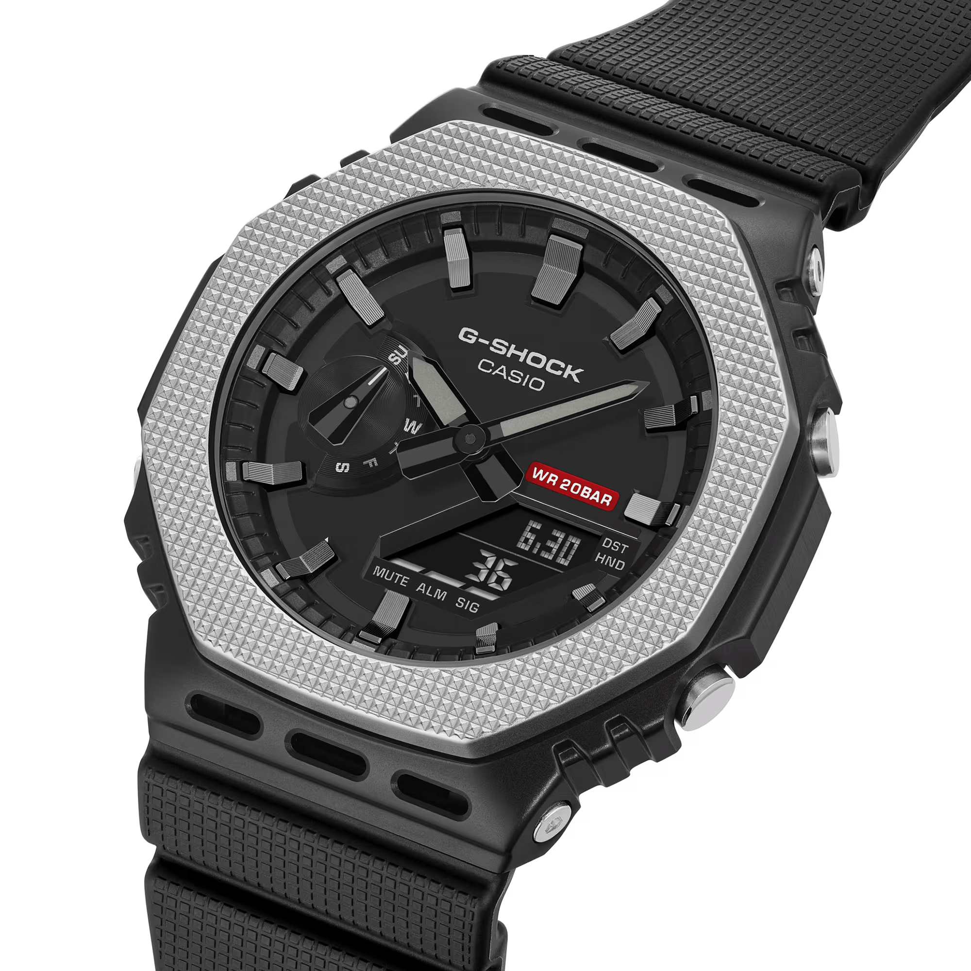 G-Shock G-Steel 2100 Series 44.4mm Black Dial Men's Watch GM2100BM-1A