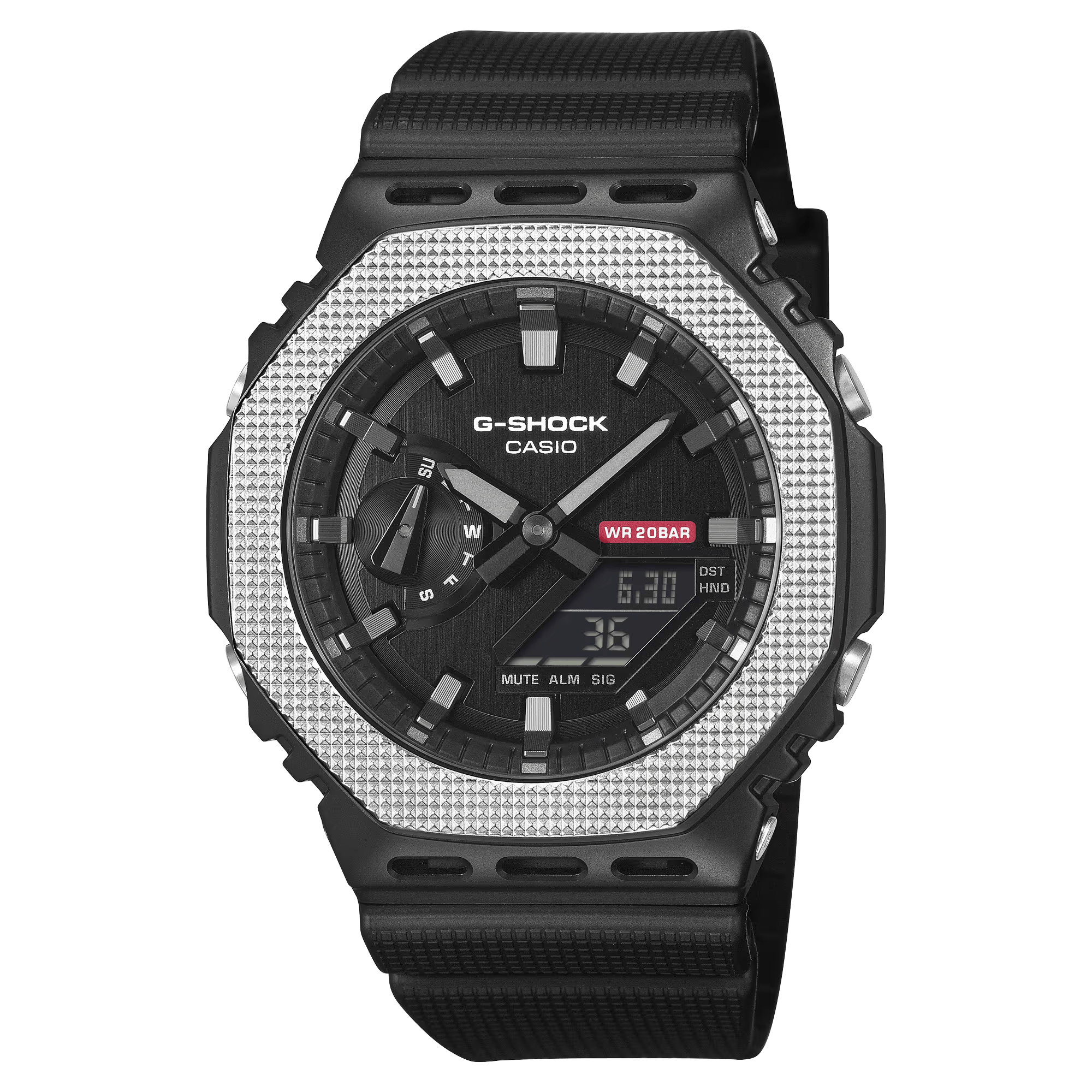 G-Shock G-Steel 2100 Series 44.4mm Black Dial Men's Watch GM2100BM-1A