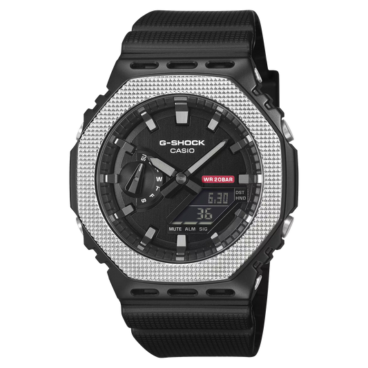 G-Shock G-Steel 2100 Series 44.4mm Black Dial Men's Watch GM2100BM-1A