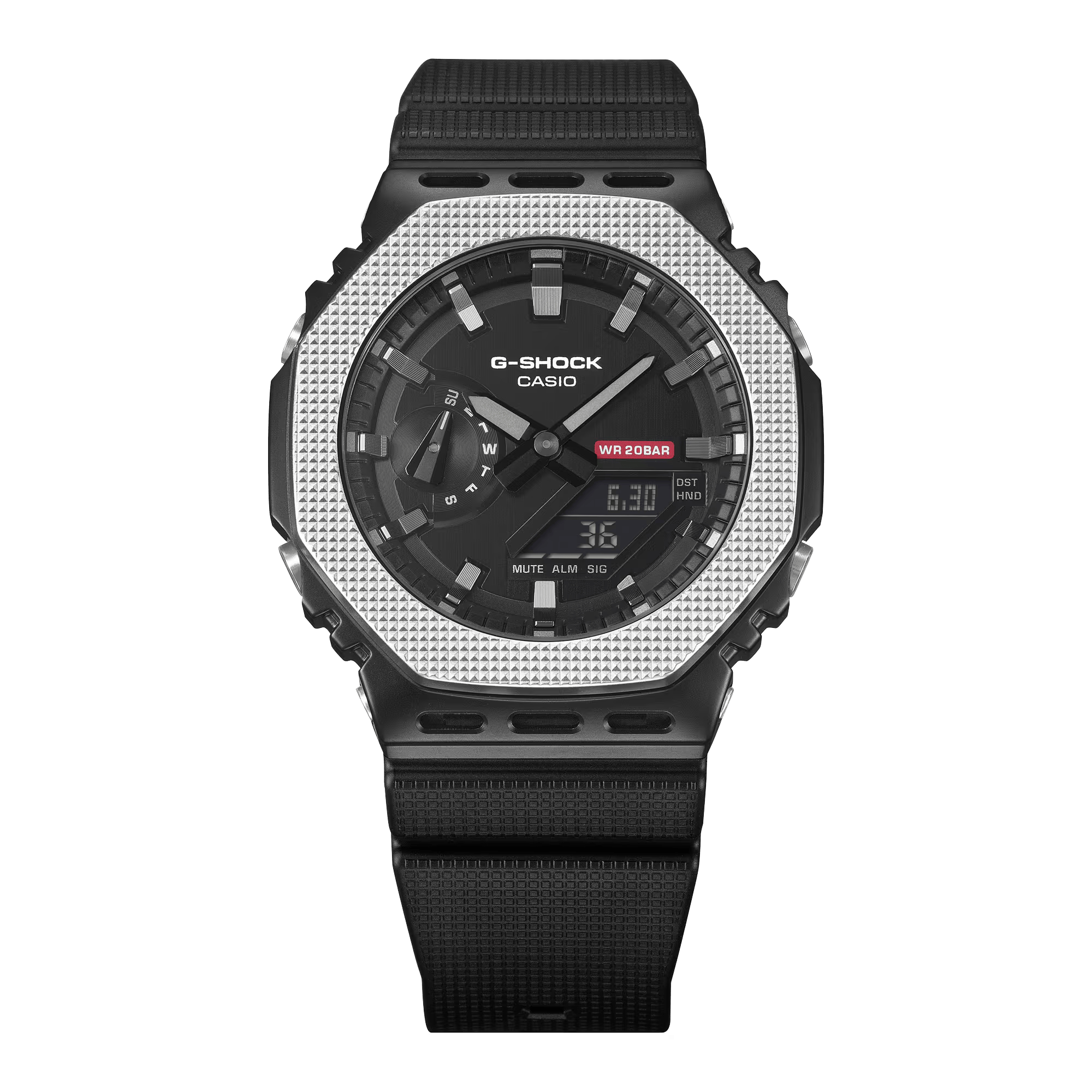 G-Shock G-Steel 2100 Series 44.4mm Black Dial Men's Watch GM2100BM-1A