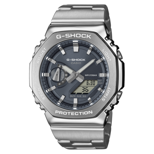 G-Shock G-STEEL 2100 Series 44.4mm Grey Dial Men's Watch GM2110D-8A