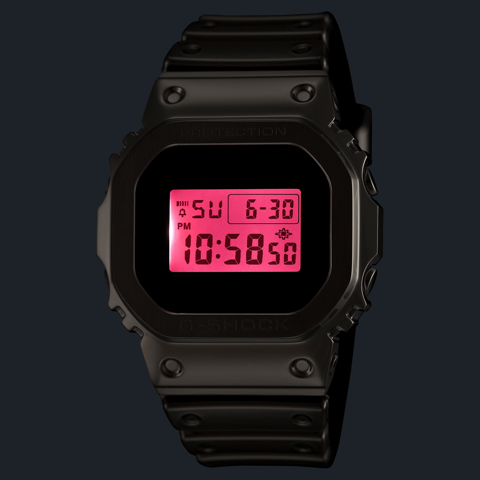 G-Shock Digital 5600 Series 43.2mm Red/Black-Digital Dial Men's Watch GM5600YRA-8