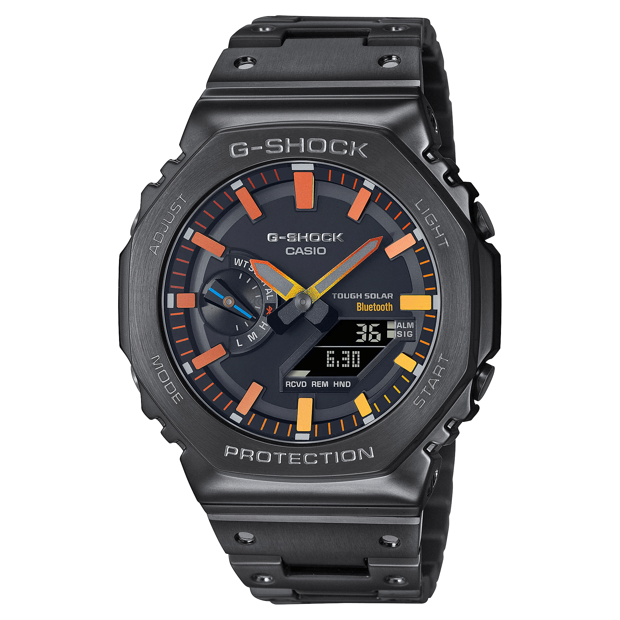 G-Shock Analog-Digital Biack Ion Polychromatic Accents Men's Watch GMB2100BPC1A