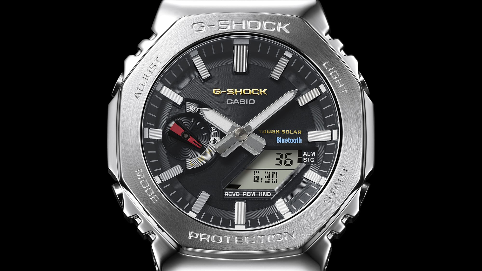 G-Shock Full Metal 2100 Series 44.4mm Black Dial Men's Watch GMB2100SD-1C