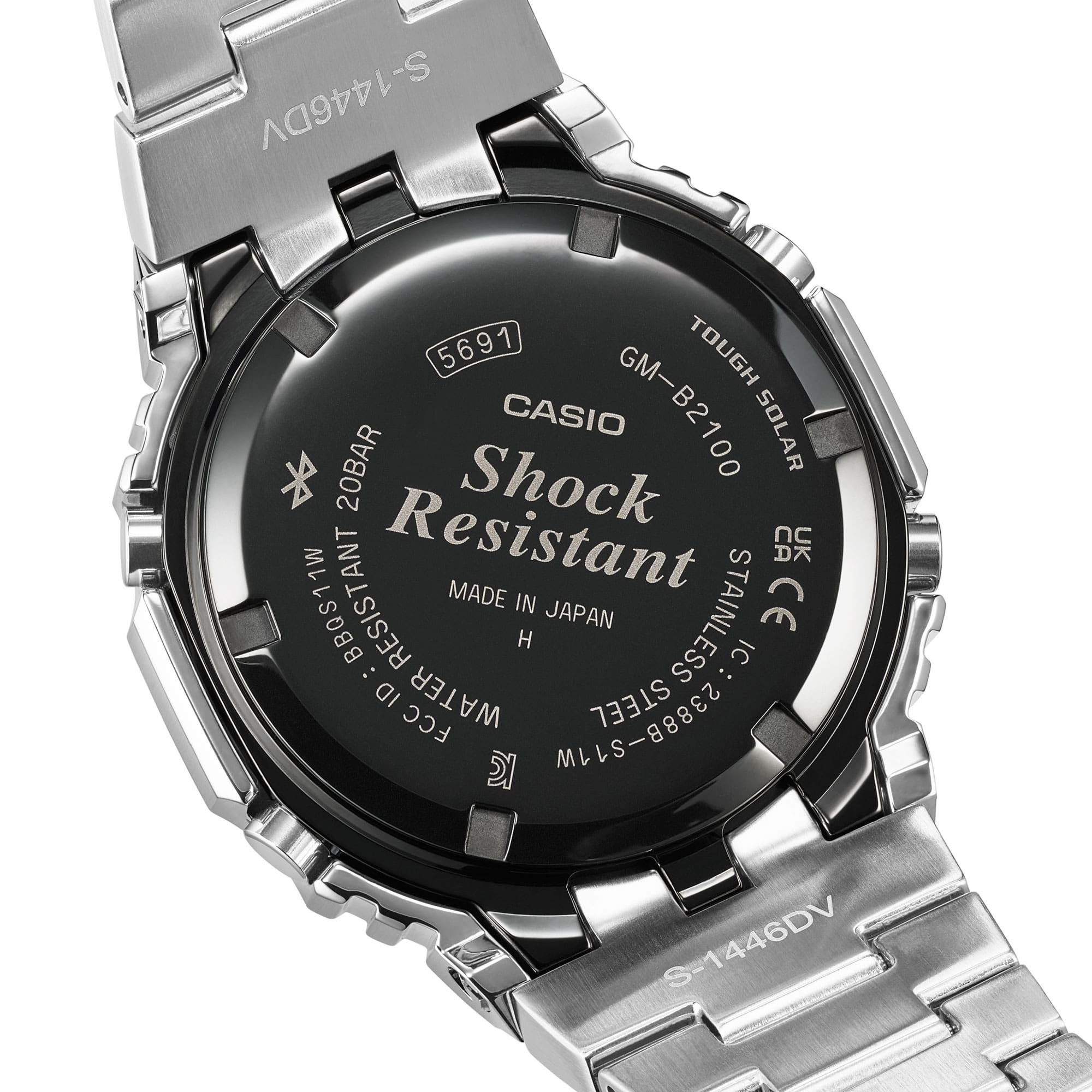 G-Shock Full Metal 2100 Series 44.4mm Black Dial Men's Watch GMB2100SD-1C