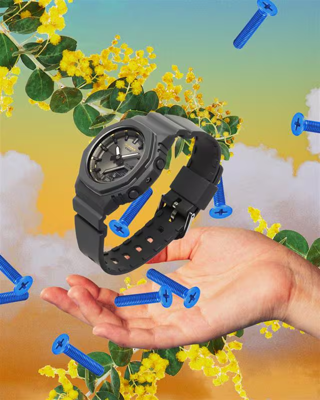 G-Shock Analog-Digital Women 40.5mm Grey Dial Women's Watch GMAP2126W-8A
