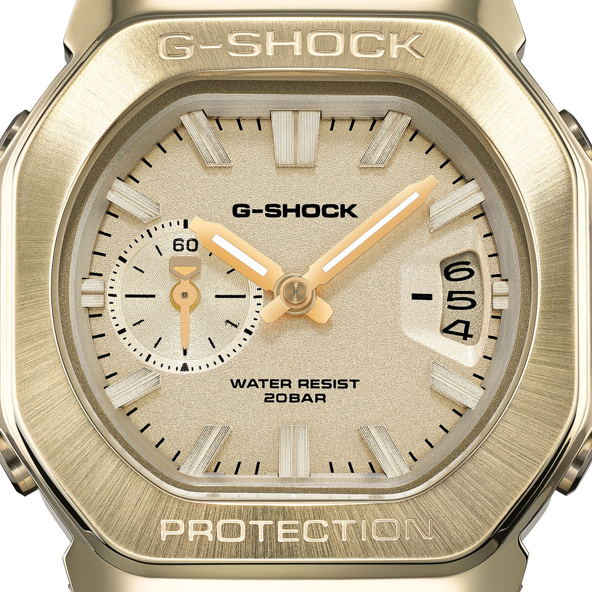 G-Shock Analog 2500 Metal Covered 43.8mm Gold Dial Men's Watch GMC2500G-9A