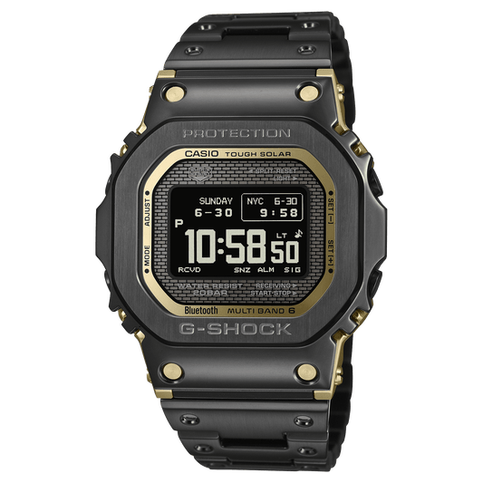 G-Shock Full Metal 5000 Series 43.6mm Digital/Grey Dial Men's Watch GMWBZ5000BD1