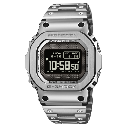 G-Shock Full Metal 5000 Series 43.6mm Digital/Grey Dial Men's Watch GMWBZ5000D-1