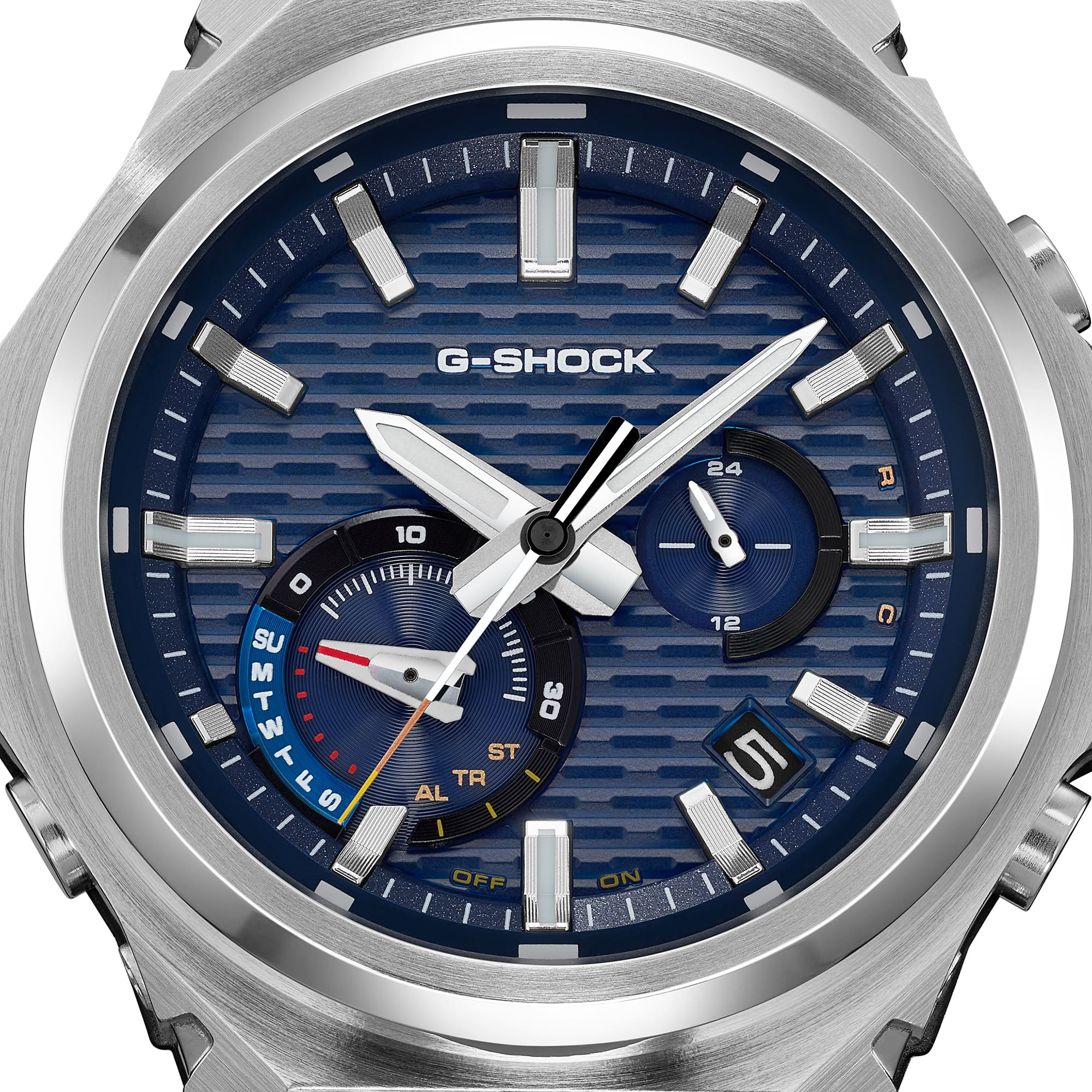 G-Shock G-STEEL GST-B1000 Series 44.2mm Blue Dial Men's Watch GSTB1000D-2A