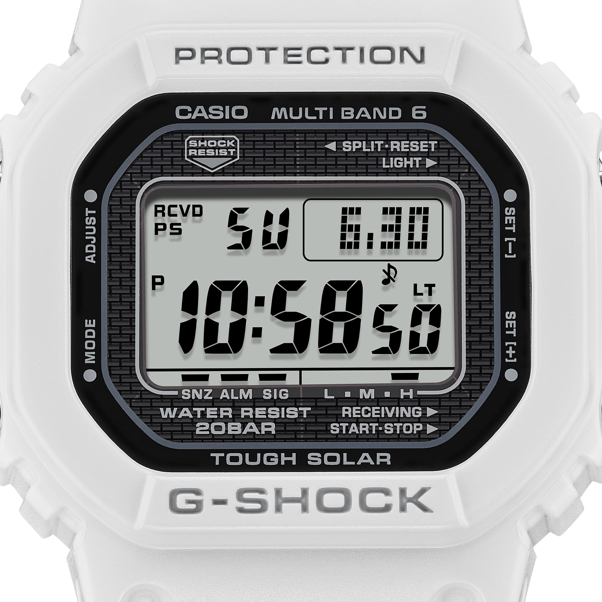 G-Shock Digital 5000 Series 42.8mm Digital/Black Dial Men's Watch GW5000HS-7