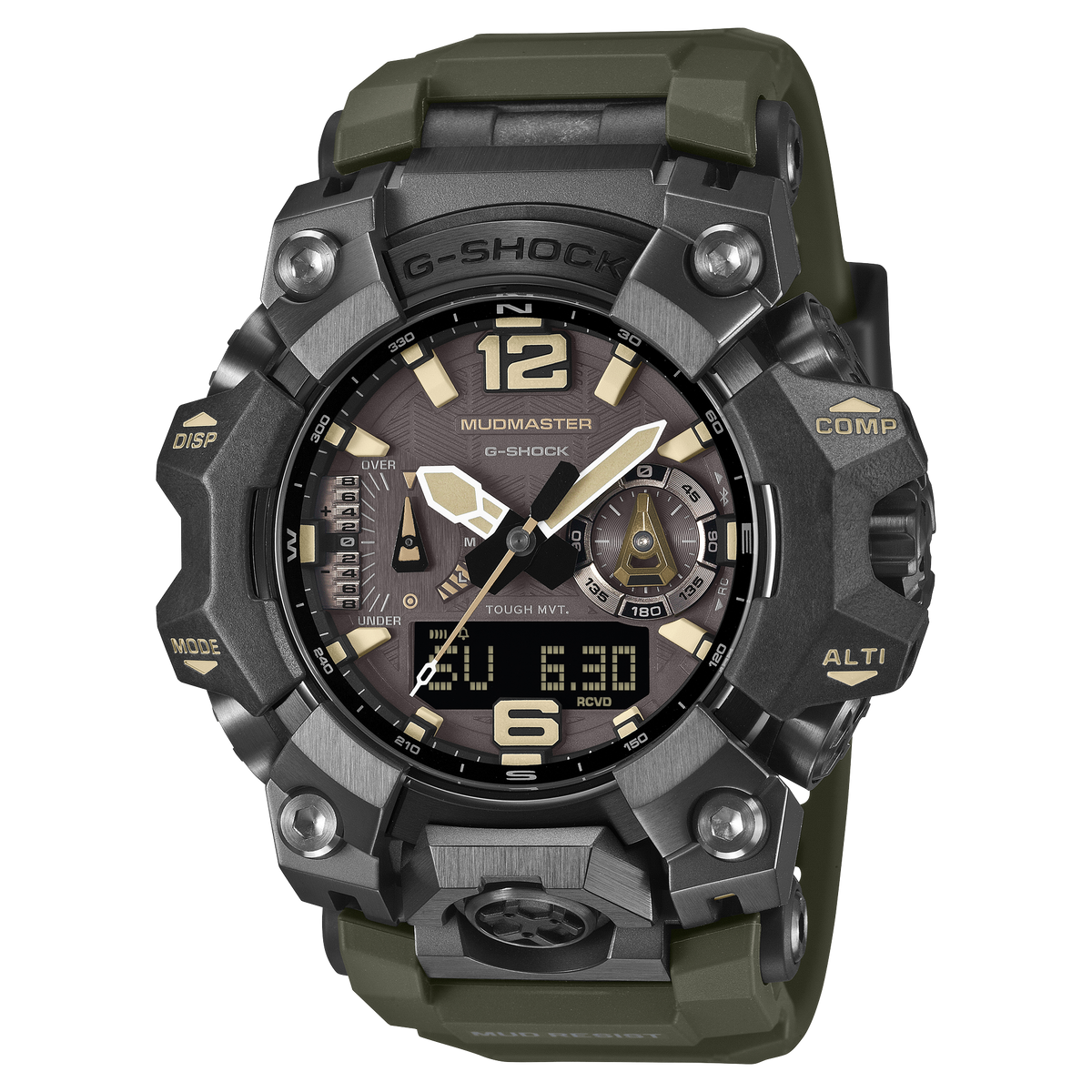 G-Shock Mudmaster Master of G 52.1mm Black Dial Men's Watch GWGB1000-1A3