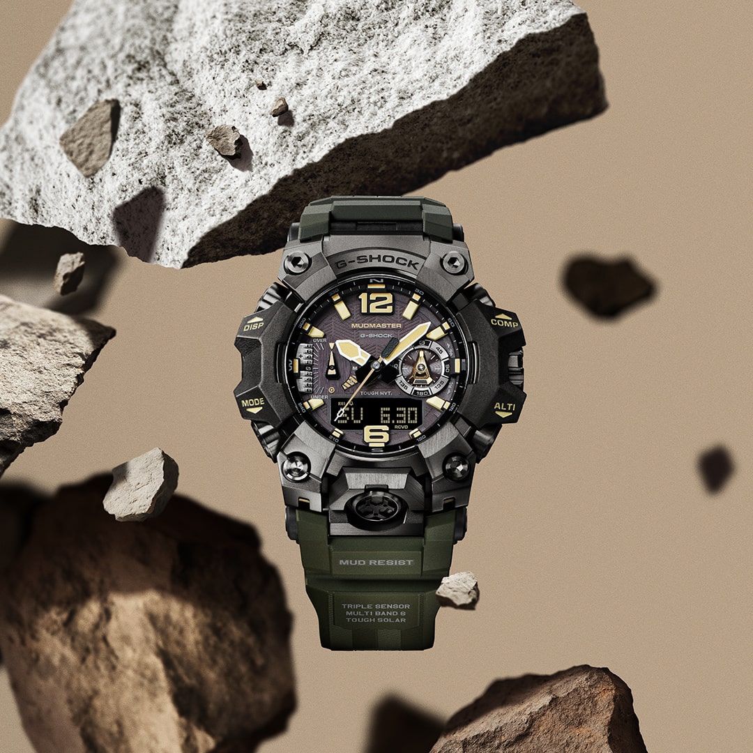 G-Shock Mudmaster Master of G 52.1mm Black Dial Men's Watch GWGB1000-1A3