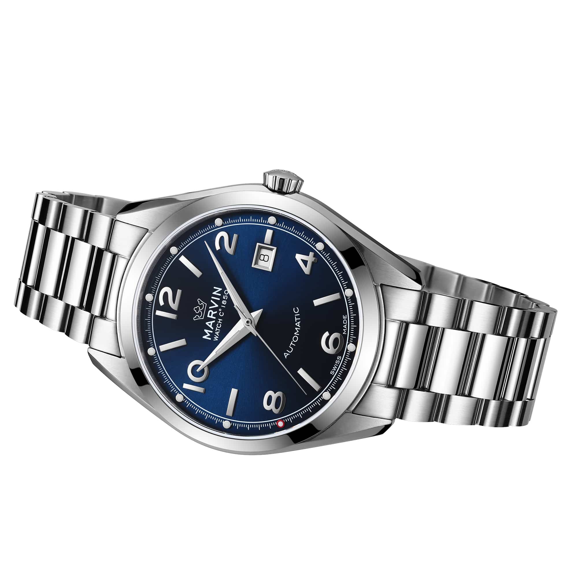 Marvin Other 41mm Blue Dial Men's Watch M161.13.53.11