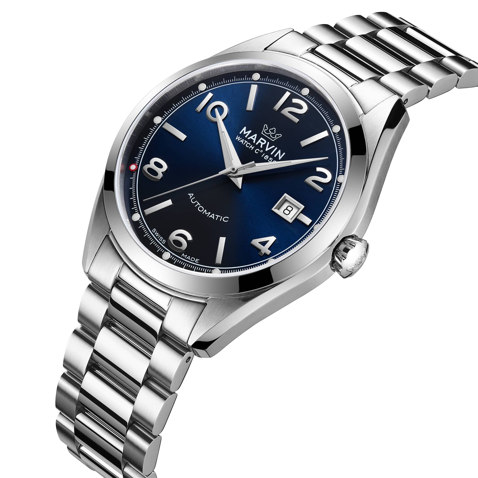 Marvin Other 41mm Blue Dial Men's Watch M161.13.53.11