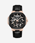 Kenneth Cole New York 45.5mm Automatic Black-Rose Gold Men's Watch KCWGX0046204