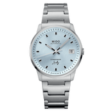 Mido Commander Lady Ice Blue Dial 35mm Women's Watch M0212071104100