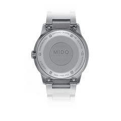 Mido Commander Lady Ice Blue Dial 35mm Women's Watch M0212071104100