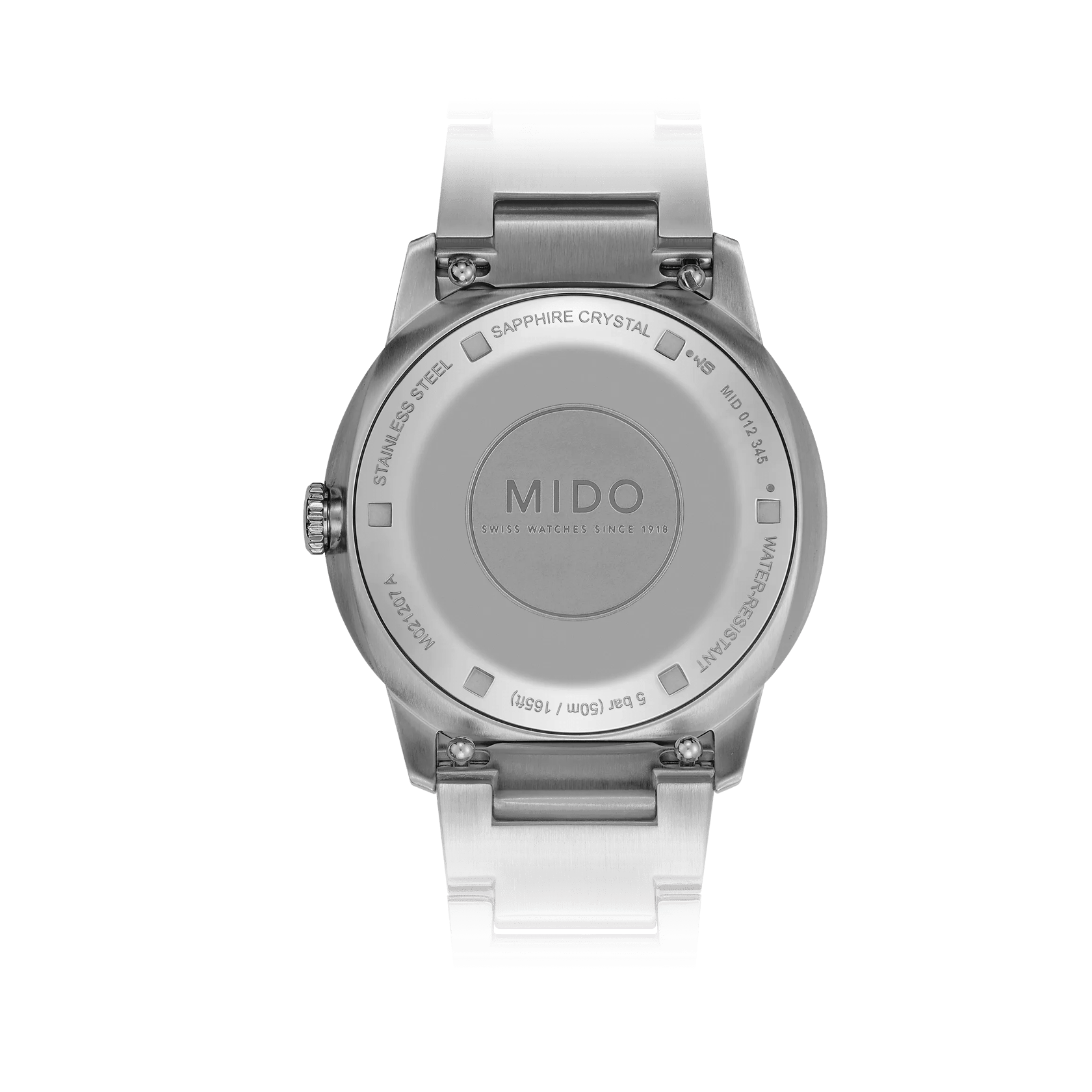 Mido Commander Lady 35mm White Mother of Pear Dial Women's Watch M0212071110600