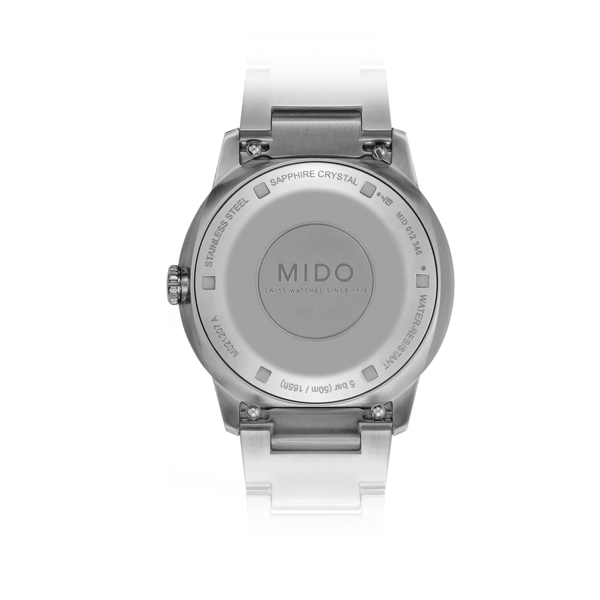 Mido Commander Lady 35mm White Mother of Pear Dial Women's Watch M0212071110600