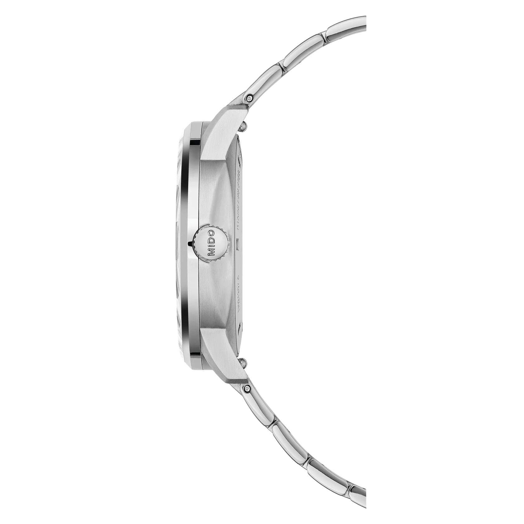 Mido Commander Lady 35mm White Mother of Pear Dial Women's Watch M0212071110600