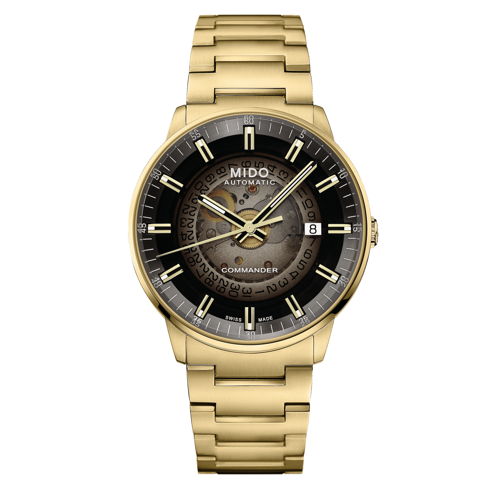 Mido Commander Gradient 40mm Black Dial Men's Watch M0214073341101