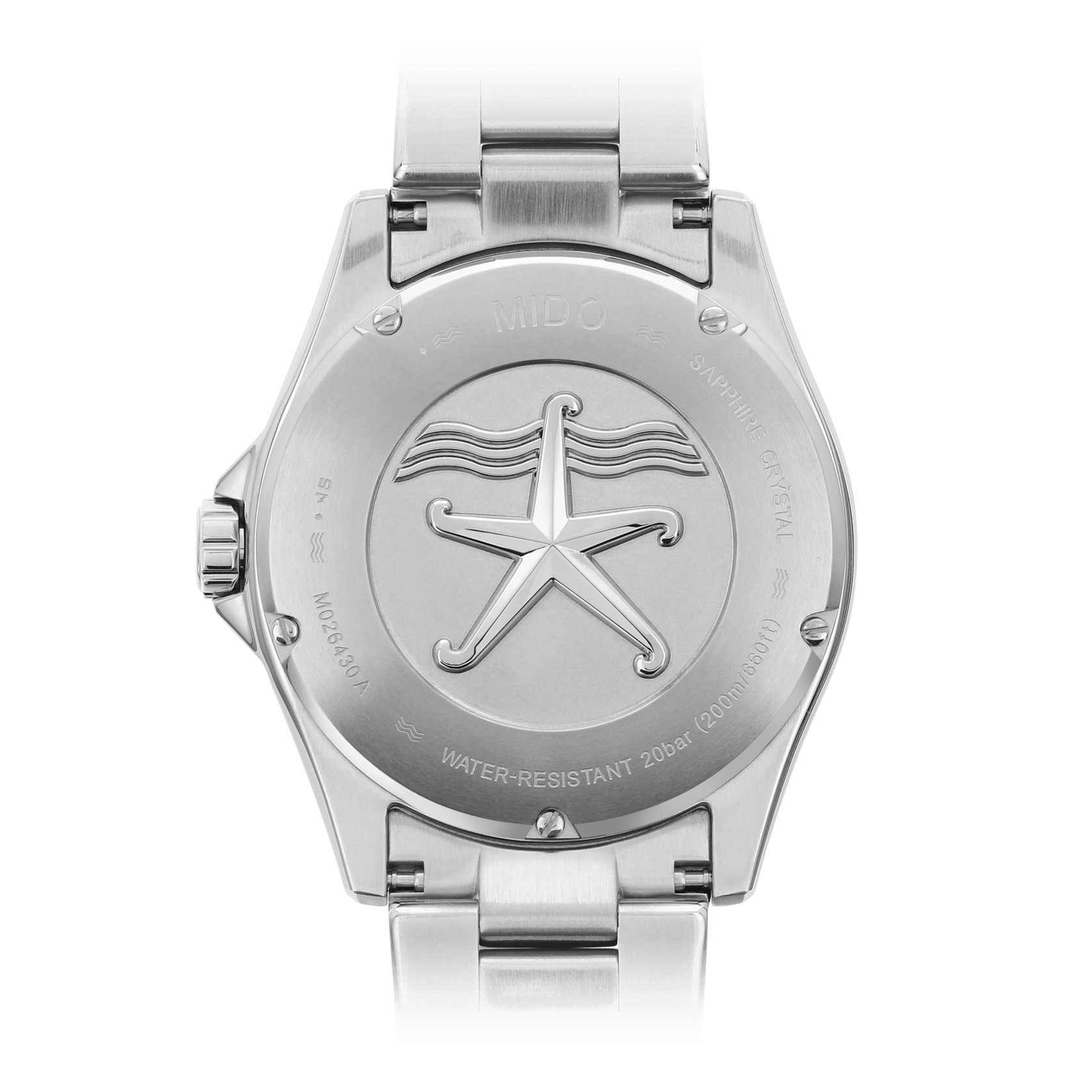 Mido Ocean Star 200 Blue Dial Stainless Steel Men's Watch M0264301104100