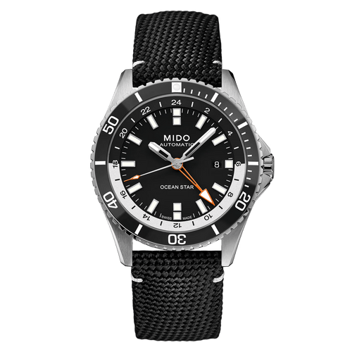 Mido Ocean Star GMT 44mm Black Dial Men's Watch M0266291705101