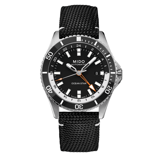 Mido Ocean Star GMT 44mm Black Dial Men's Watch M0266291705101