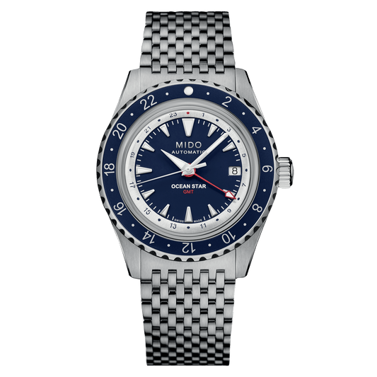 Mido Ocean Star GMT Special Edition Blue Men's Watch M0268291804100