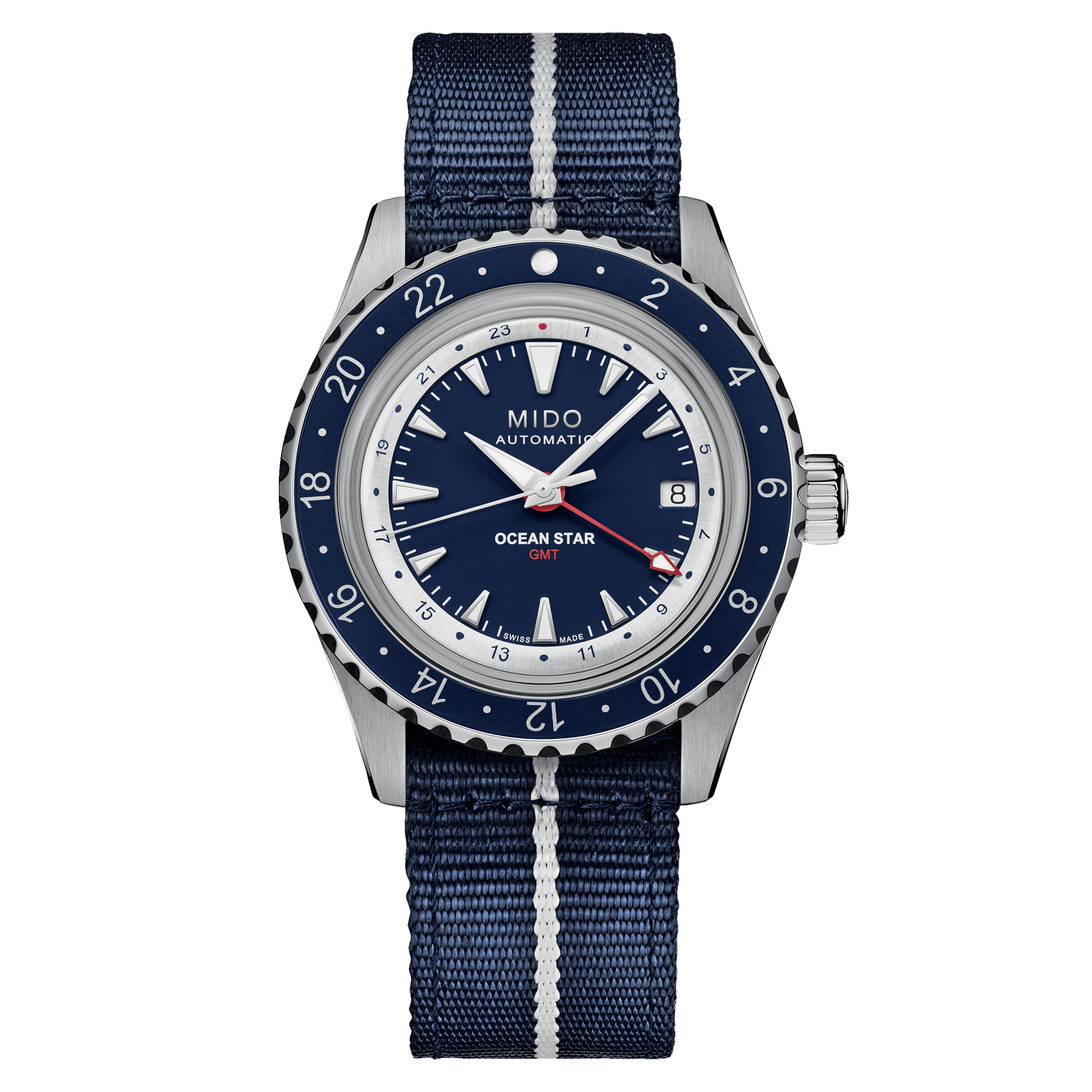 Mido Ocean Star GMT Special Edition Blue Men's Watch M0268291804100