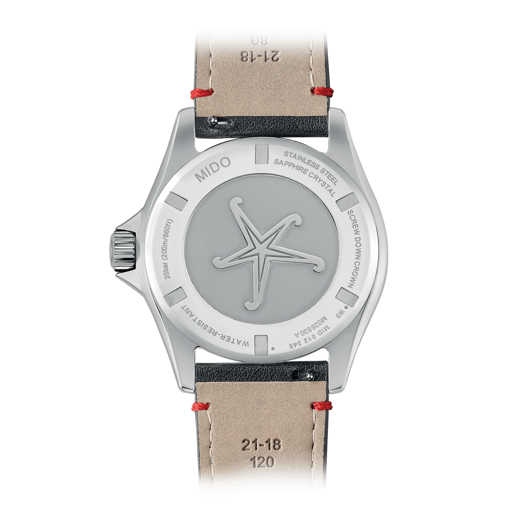 Mido Ocean Star Worldtimer 40.5mm Silver Dial Men's Watch M0268301603000