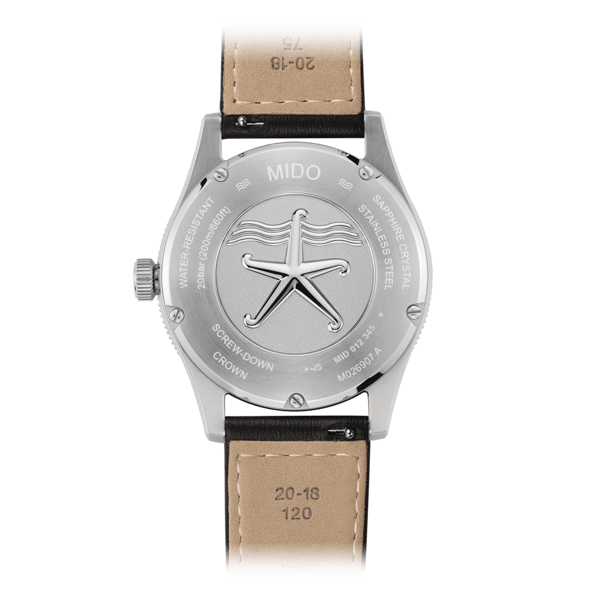 Mido Ocean Star 39mm Black Dial Men's Watch M0269071705100