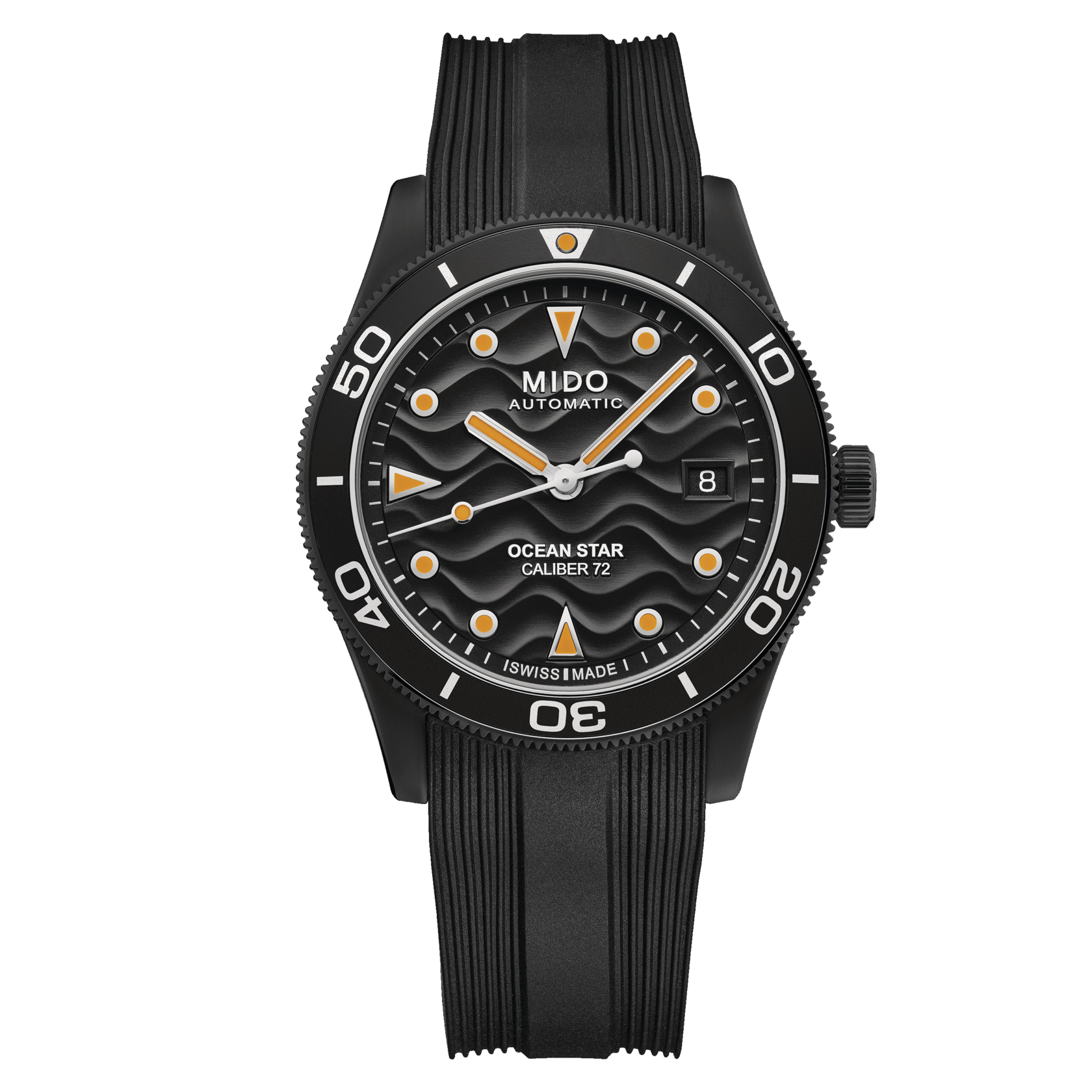 Mido Ocean Star 39mm Black PVD Steel Men's Watch M0269073705100