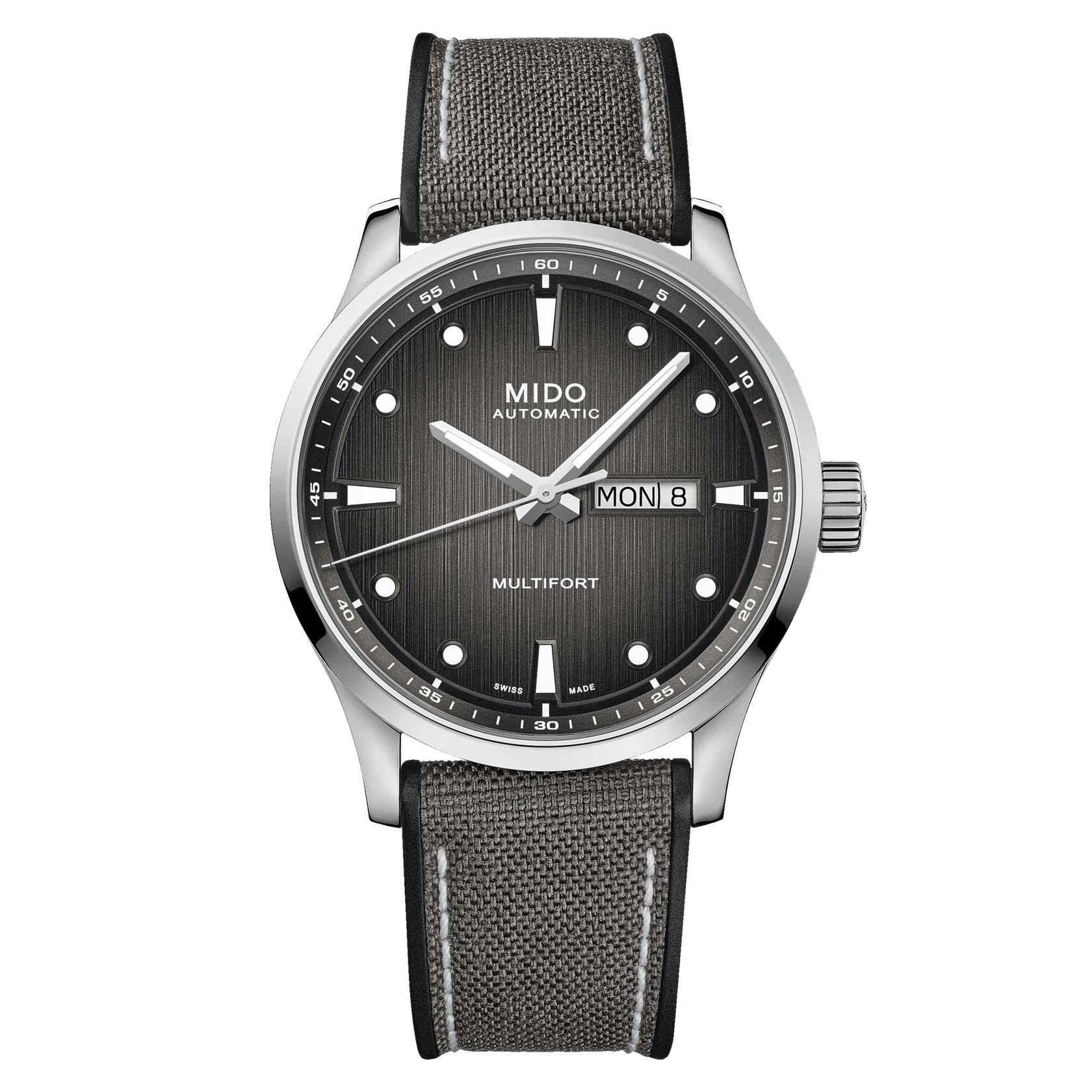 Mido Multifort M Grey Gradient Dial Men's Watch M0384301708100