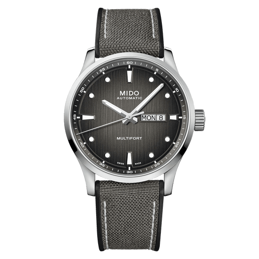 Mido Multifort M Grey Gradient Dial Men's Watch M0384301708100