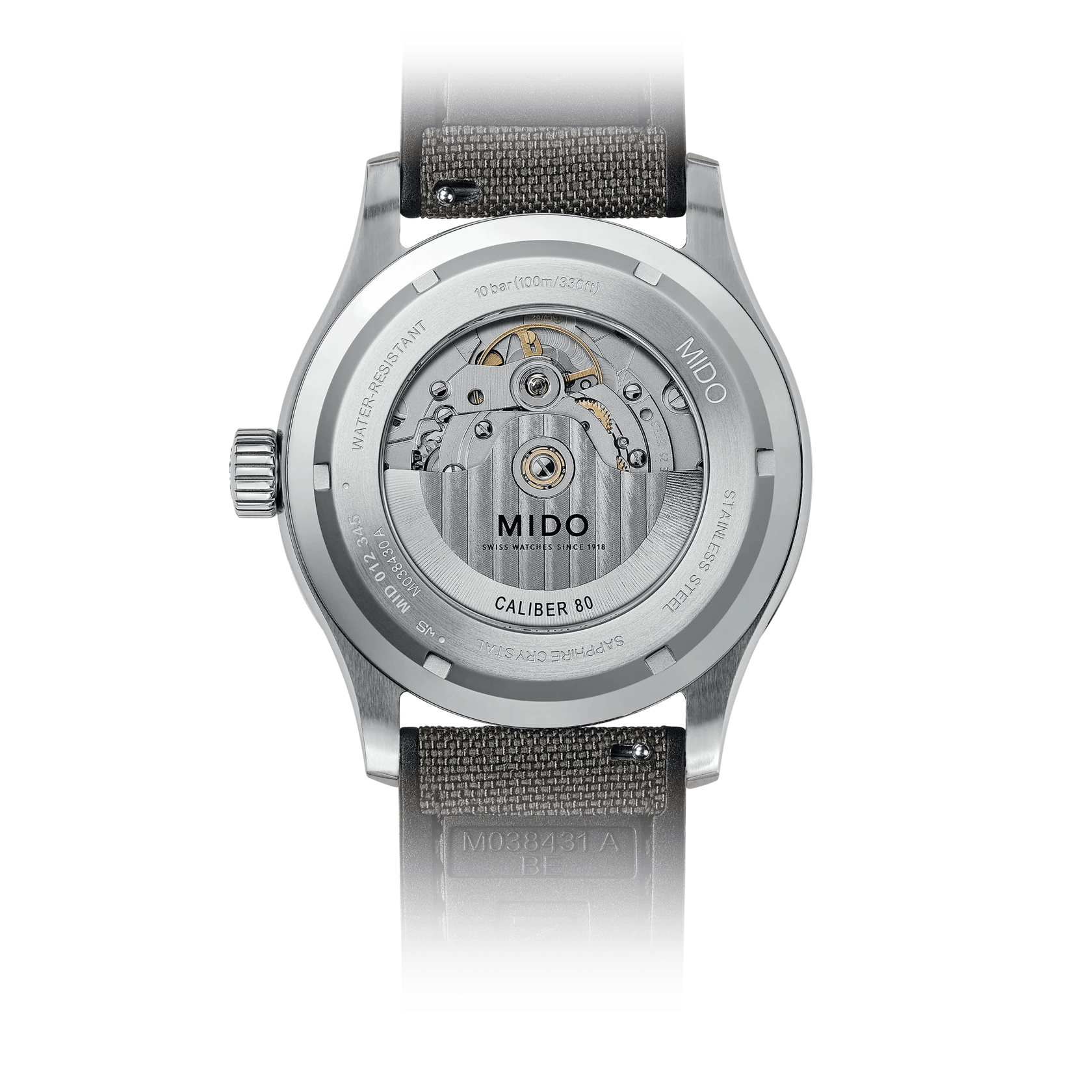 Mido Multifort M Grey Gradient Dial Men's Watch M0384301708100