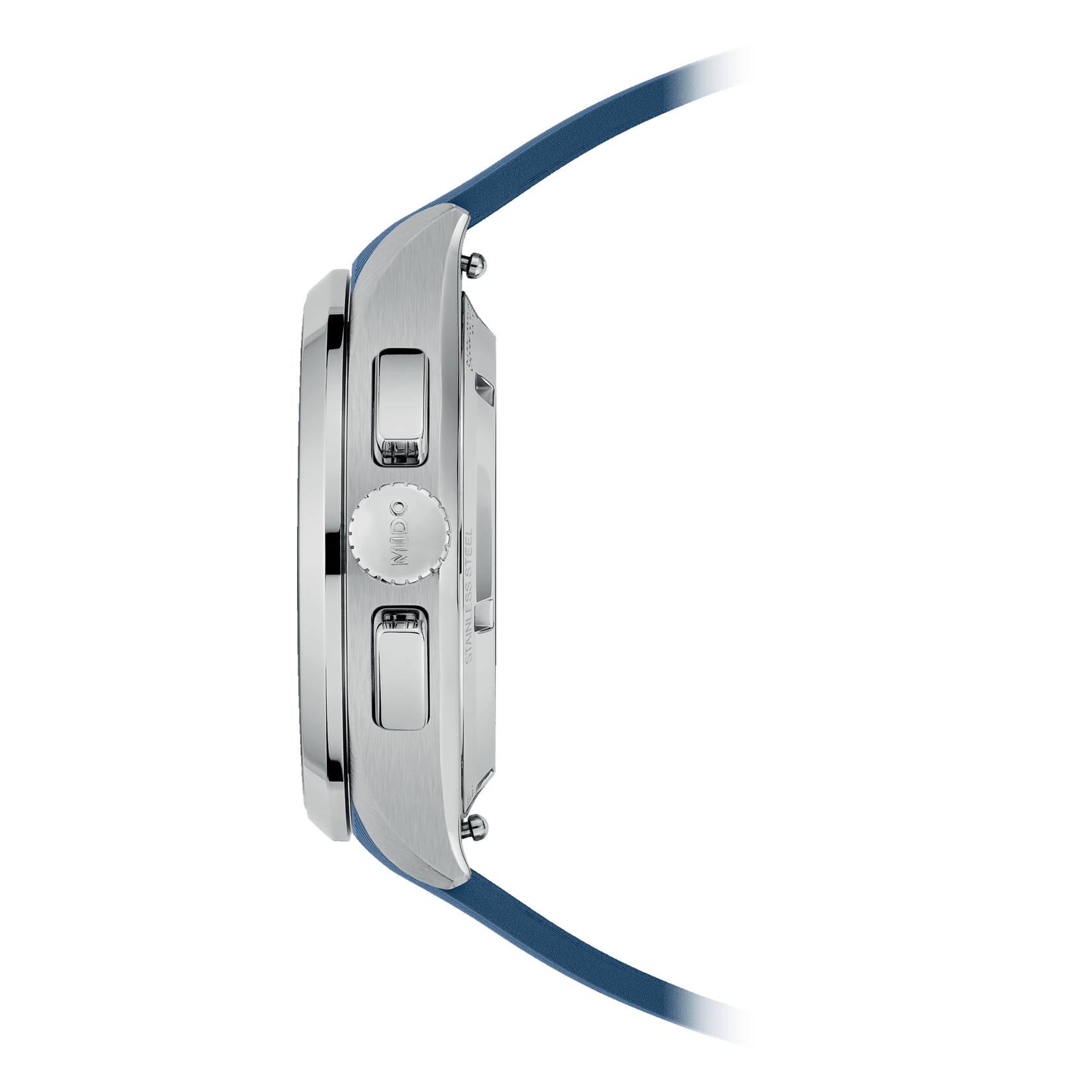 Mido Multifort Skeleton Chronograph 43mm Blue Dial Men's Watch M0386621704000