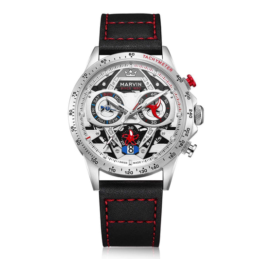 Marvin Other 43mm Skeletonized/White Dial Men's Watch M040.13.29.69