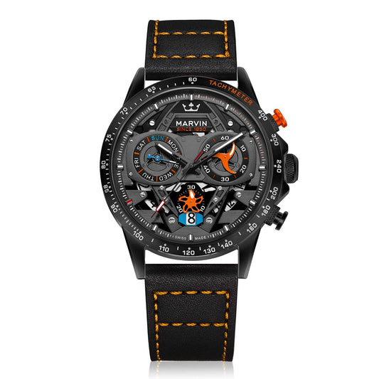 Marvin Other 43mm Skeletonized/Black Dial Men's Watch M040.23.44.66