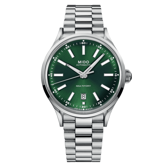 Mido Multifort Patrimony Powerwind 40mm Green Dial Men's Watch M0404071109100