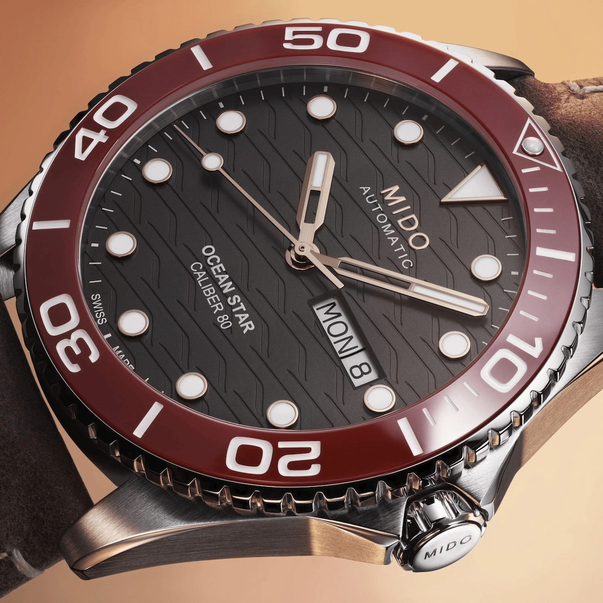 Mido Ocean Star 200C 42.5mm Black Dial Men's Watch M0424301605100